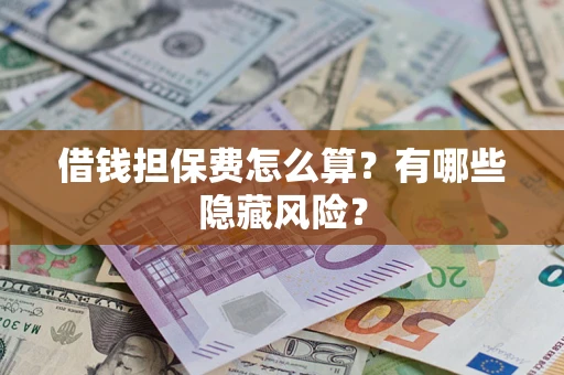 武汉借钱担保费怎么算？有哪些隐藏风险？