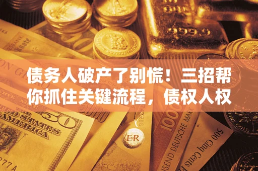 武汉债务人破产了别慌！三招帮你抓住关键流程，债权人权益不再缩水