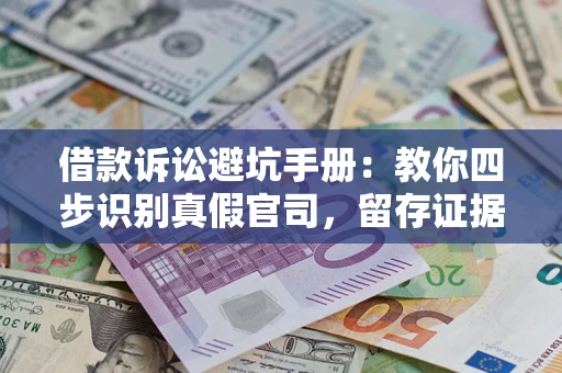 武汉借款诉讼避坑手册：教你四步识别真假官司，留存证据不踩雷