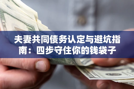 武汉夫妻共同债务认定与避坑指南：四步守住你的钱袋子