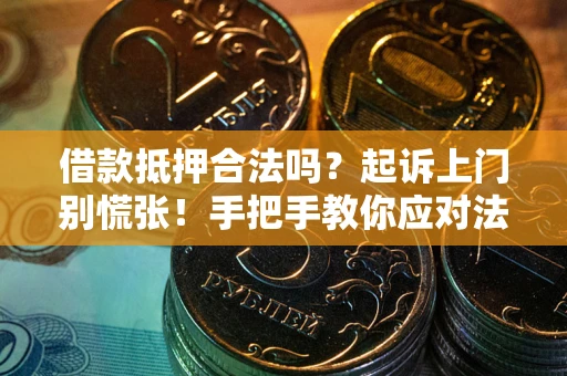 武汉借款抵押合法吗？起诉上门别慌张！手把手教你应对法律程序