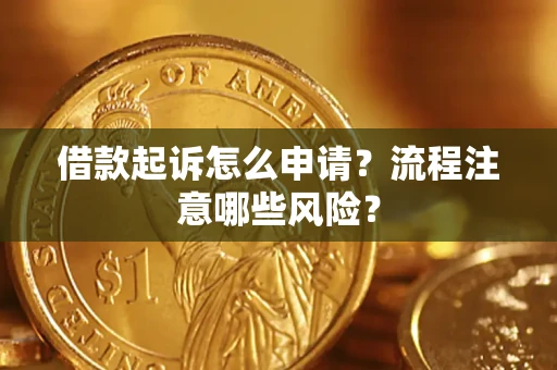 武汉借款起诉怎么申请？流程注意哪些风险？